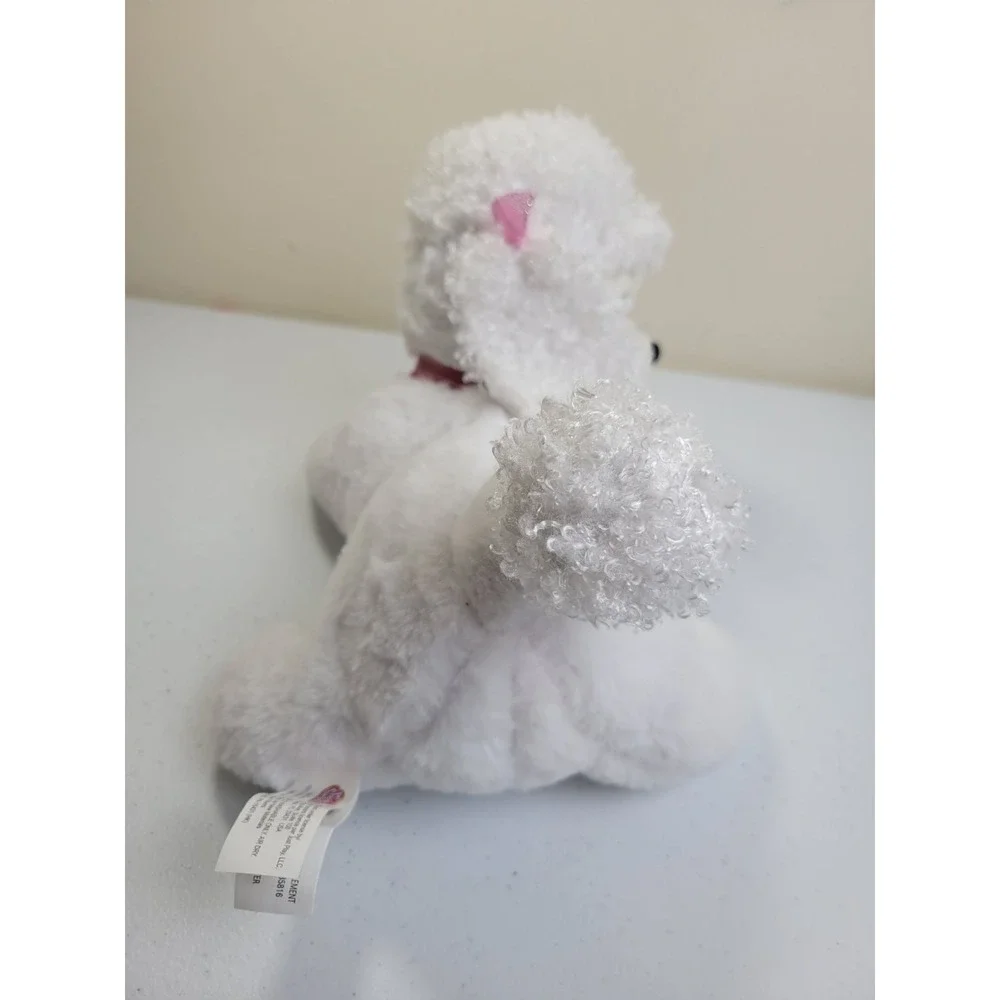 Puppy Surprise Poodle Plush Toy 2017 no babies Stuffed Animal Dog White Pink 12